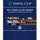 DAVIS CUP. Vier enkels en één dubbel.