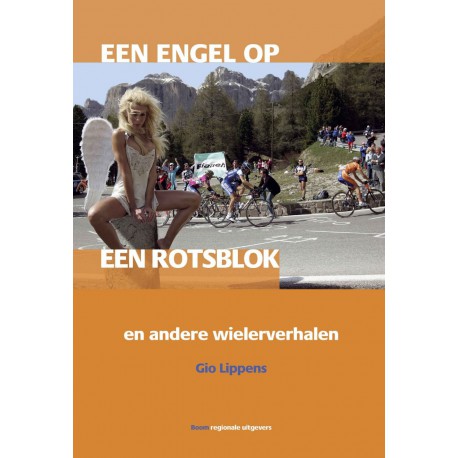 EEN ENGEL OP EEN ROTSBLOK EN ANDERE WIELERVERHALEN.