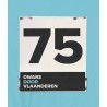 75 DWARS DOOR VLAANDEREN.  !!! UITVERKOCHT