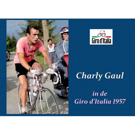 CHARLY GAUL IN DE GIRO D'ITALIA 1957